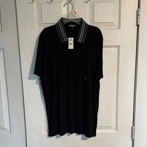 NWT Men’s Express Black polo size medium